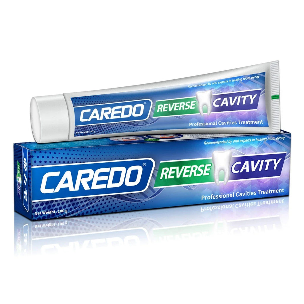 CAREDO Cavity Repair Toothpaste 3.52oz–Fluoride-Free,Hydroxyapatite,Enamel Care